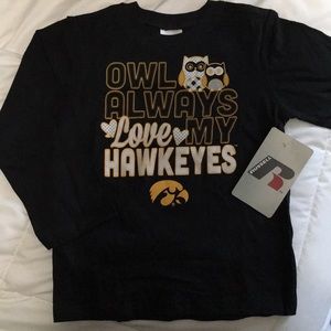 4T Iowa Hawkeye Shirt